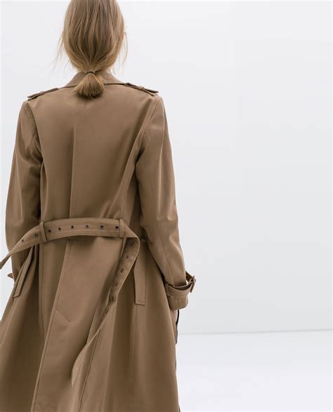 trench coats zara